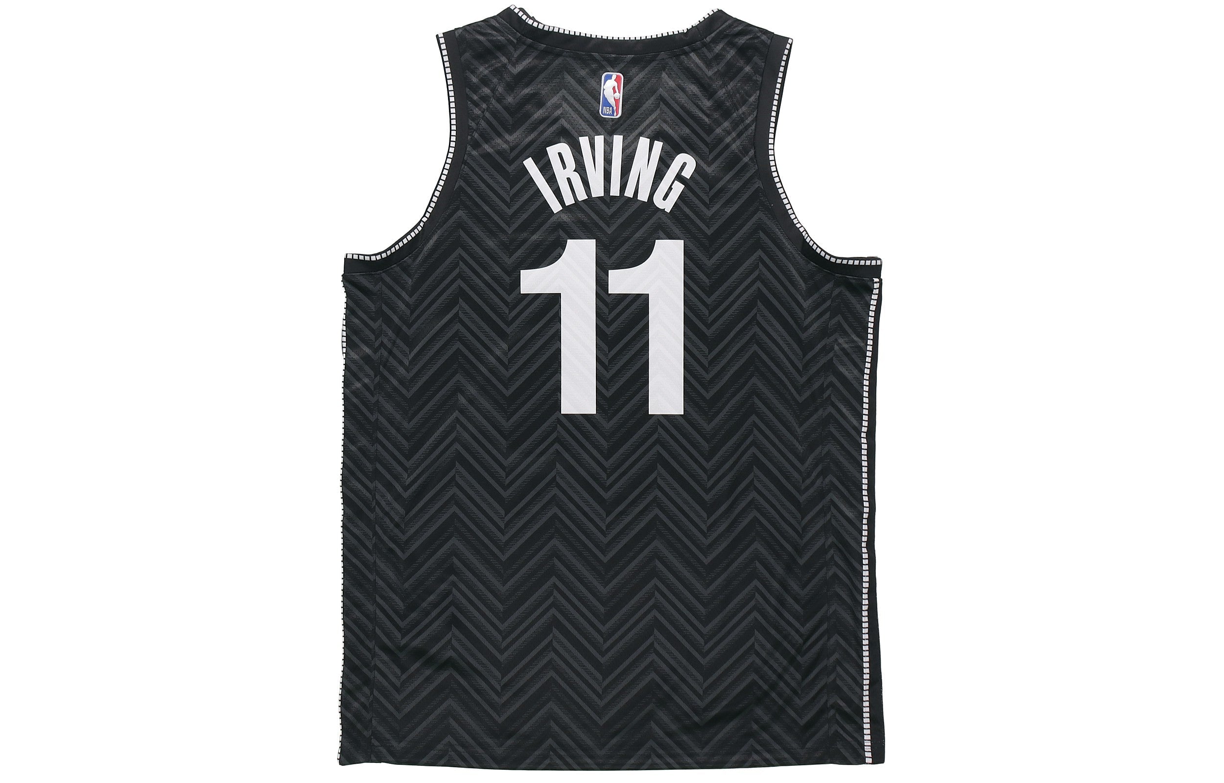 Men’s Nike NBA Retro Basketball Jersey/Vest SW Fan Edition Award Version Brooklyn Nets Kyrie Irving No. 11 Black CW6804-011