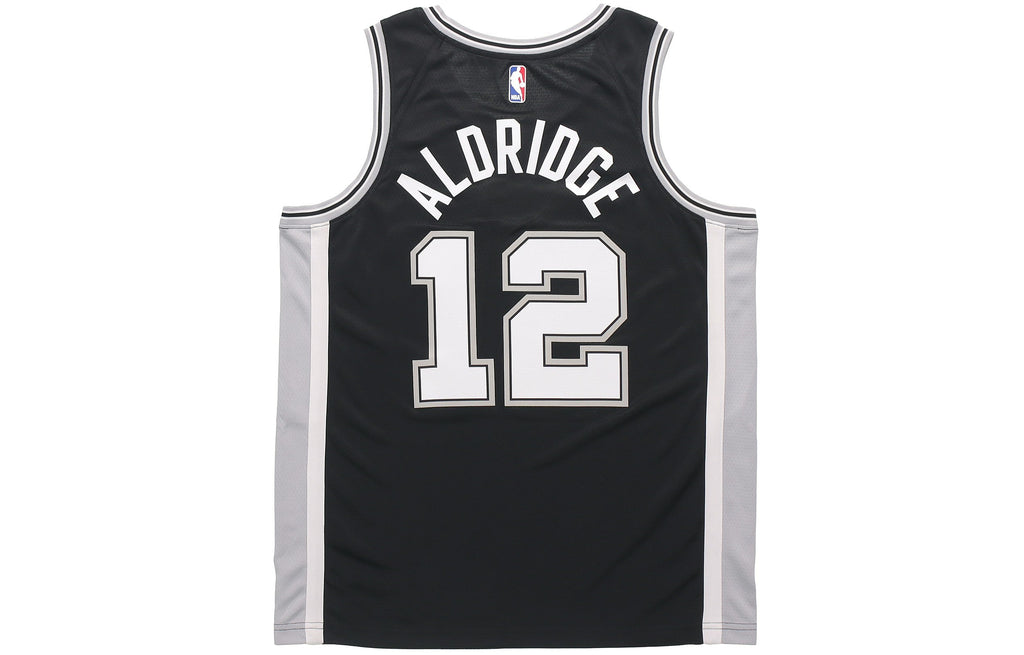 Nike NBA Jersey Basketball Jersey/Vest SW Fan Edition Aldridge Spurs No. 12 Team limited Black 864509-011