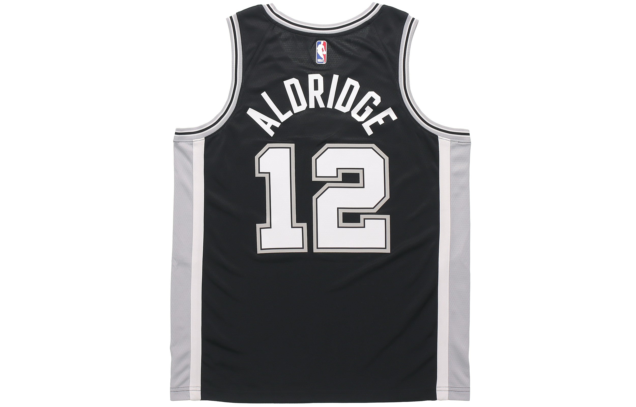 Nike NBA Jersey Basketball Jersey/Vest SW Fan Edition Aldridge Spurs No. 12 Team limited Black 864509-011
