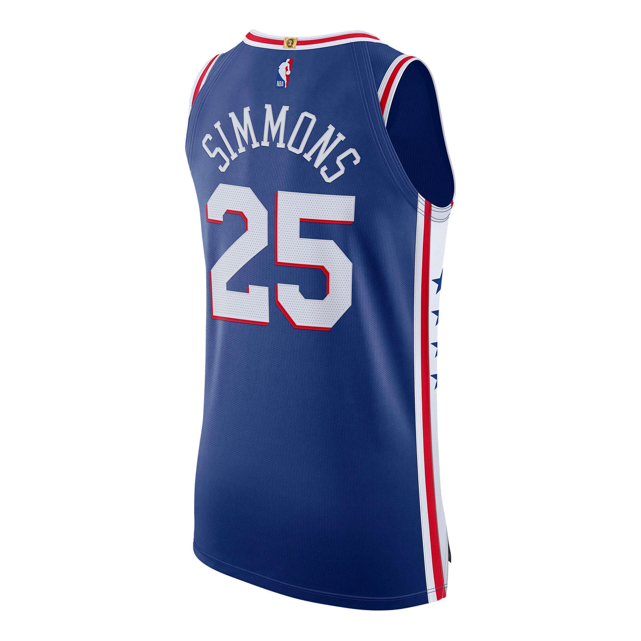 Nike x NBA 76ers Icon Edition 2020 Authentic Jersey ‘Ben Simmons 25’ CW3457-495