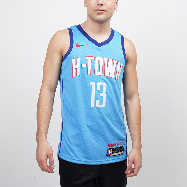 Houston Rockets City Edition Nike Men’s Harden NBA Swingman Jersey Blue CN1731-467