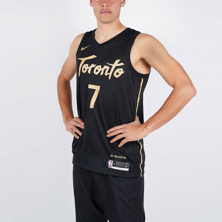 Nike NBA Retro Basketball Jersey/Vest SW Fan Edition Toronto Raptors No. 7 Black AV4674-011