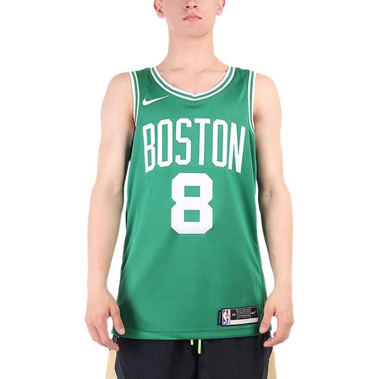 Nike NBA Sports Basketball Jersey/Vest SW Fan Edition 20-21 Season Boston Celtics No. 8 Green CW3659-317