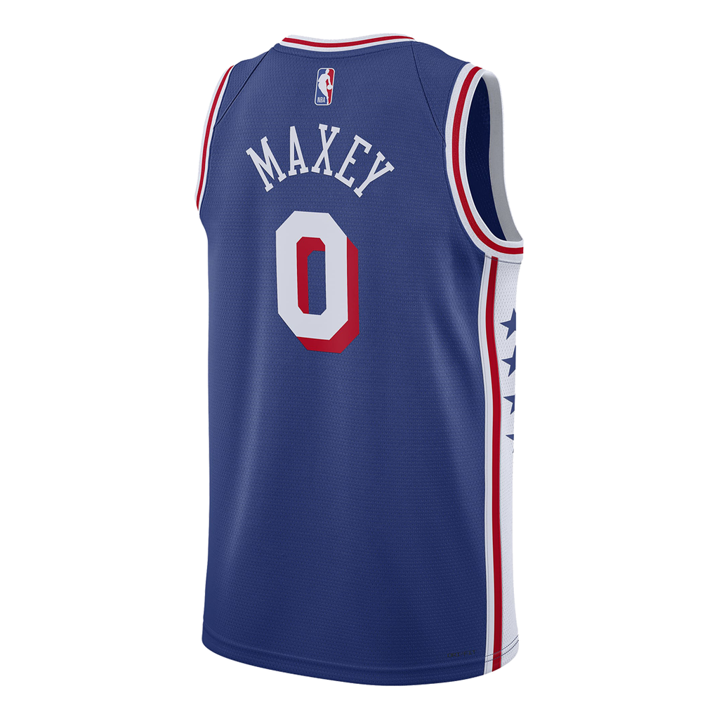 Nike Dri-FIT NBA Swingman Jersey 2023/24 Icon Edition ‘Philadelphia 76ers Tyrese Maxey’ DX8620-403