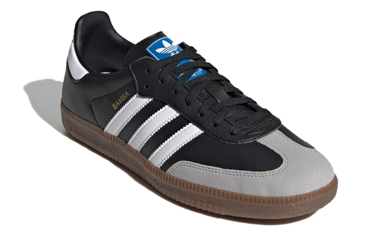 adidas Samba Vegan Shoes ‘Black White Brown’ H01878