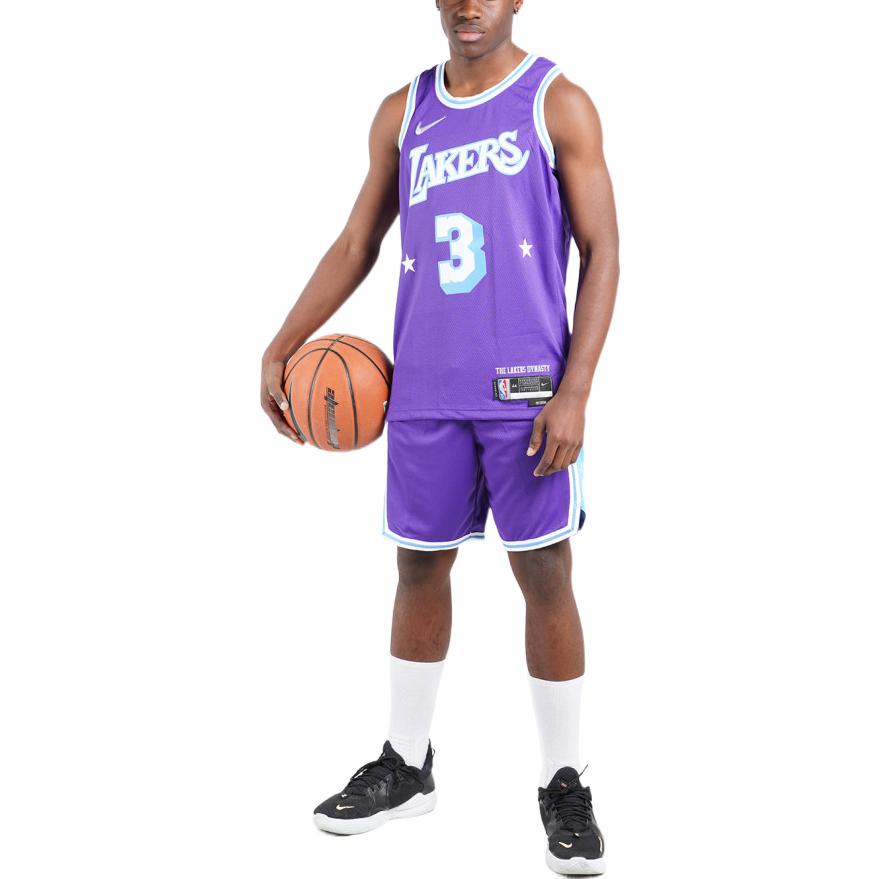 Nike NBA Anthony Davis Los Angeles Lakers 2021/22 City Edition Jersey #3 DB4032-505