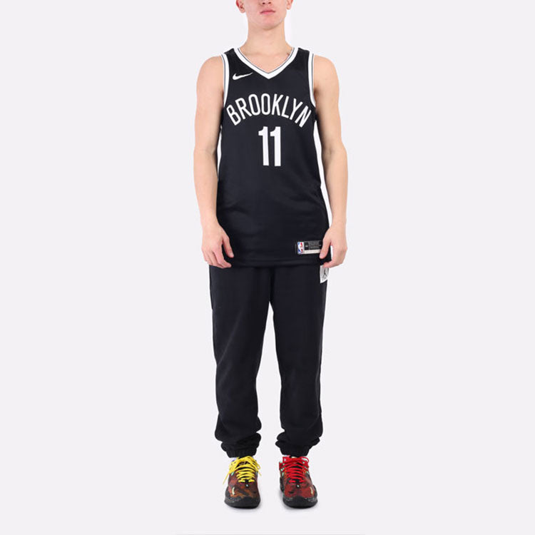 Nike NBA Sports Basketball Jersey/Vest SW Fan Edition 20-21 Season Brooklyn Nets Kyrie Irving 11 Black CW3658-015