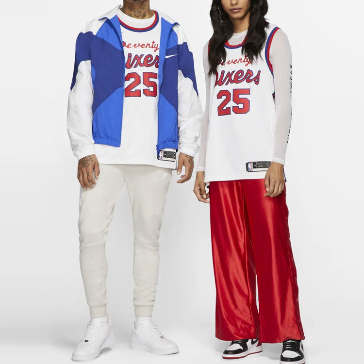Nike NBA Retro limited Jersey SW Fan Edition Philadelphia 76ers Simmons 2 No. 5 White AV4509-102
