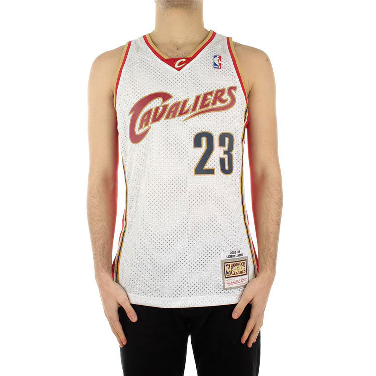 Mitchell & Ness NBA Swingman Jersey ‘Cleveland Cavaliers – LeBron James 2003/04’ SMJYCP19209-CCAWHIT03LJA