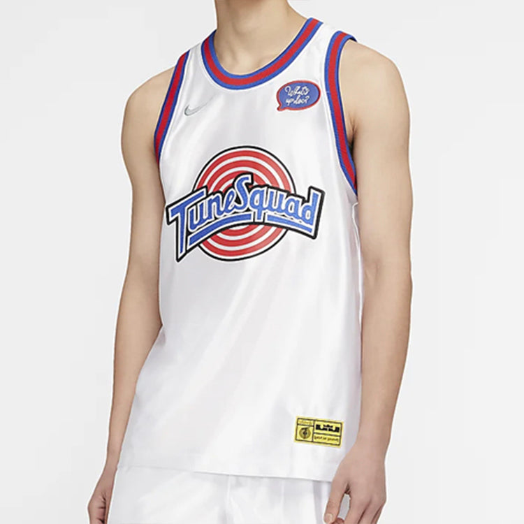 Nike NBA Large Dunk 2 Space Jam LeBron James 23 Large Jersey White CW4279-100