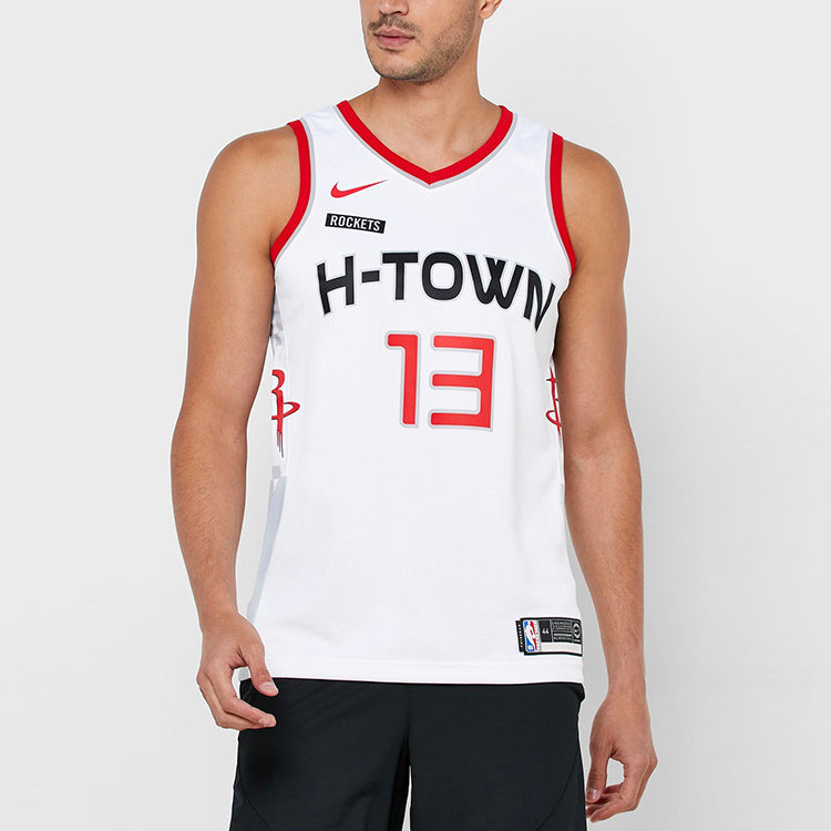 Nike MENS NBA SW Jersey Harden 13 Houston Rockets White AV4640-101
