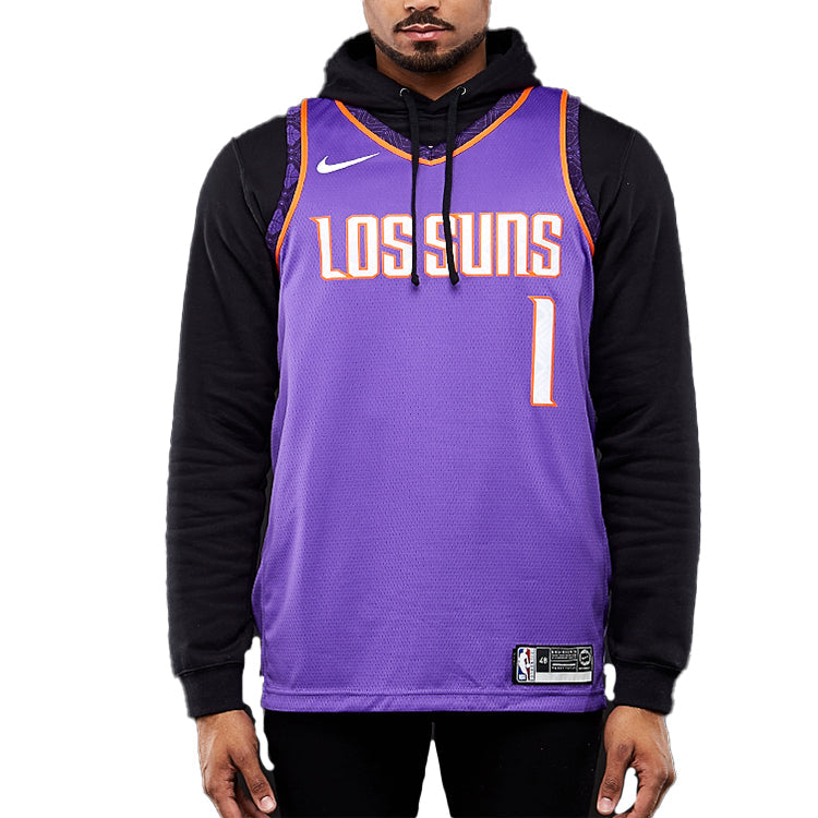 Nike NBA Retro Basketball Jersey/Vest SW Fan Edition 18-19 Season Phoenix Suns Devin Booker 1 Purple AJ4638-561