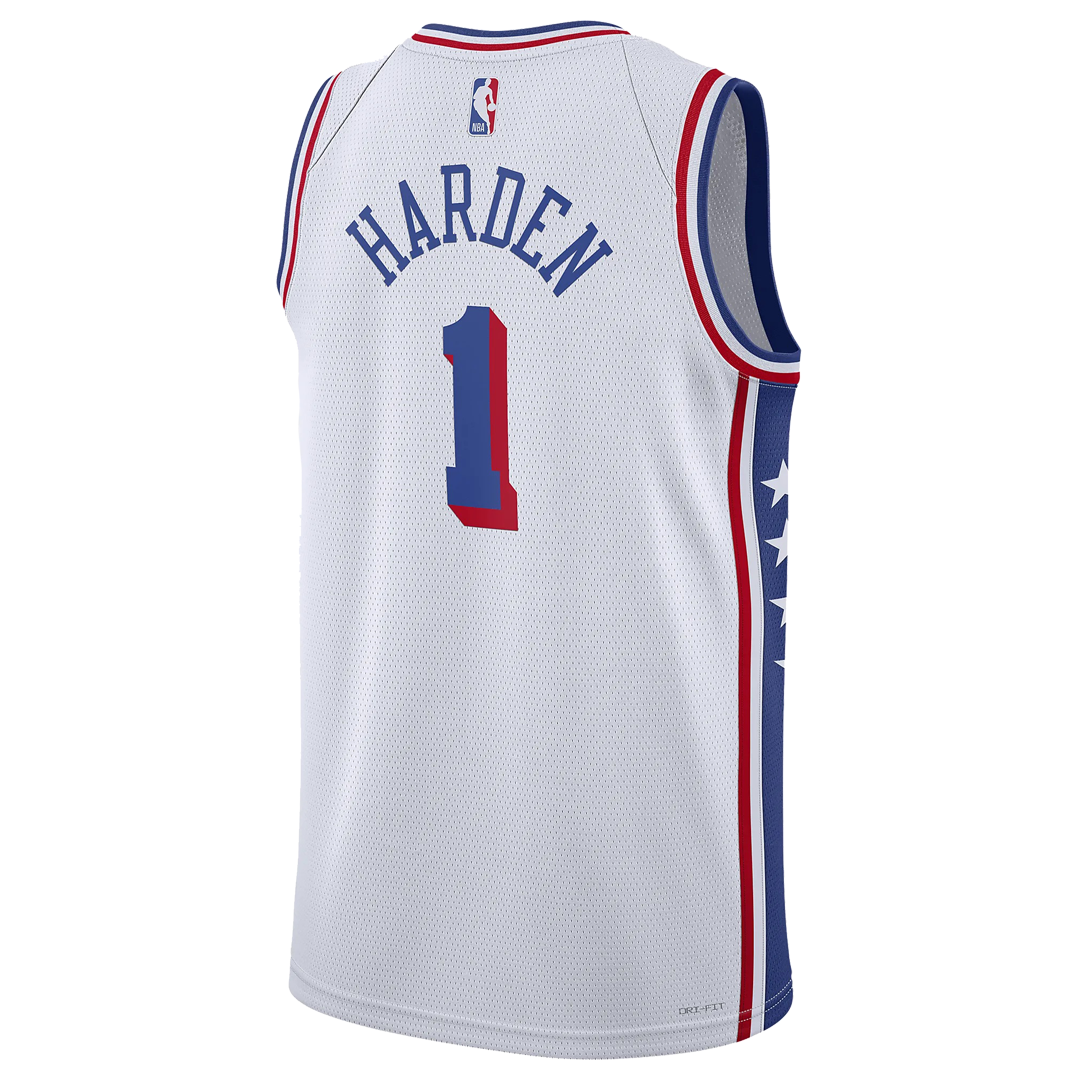 Nike Dri-FIT NBA Swingman Jersey 2023/24 Association Edition ‘Philadelphia 76ers James Harden’ DX8472-100
