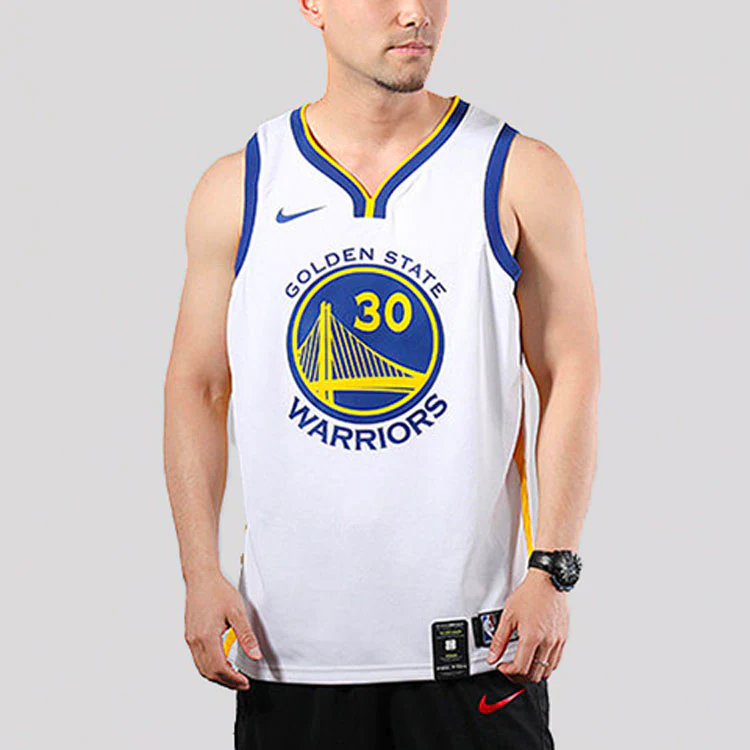 Nike NBA Golden State Warriors Bell Swingman Jersey ‘White’ 864417-105
