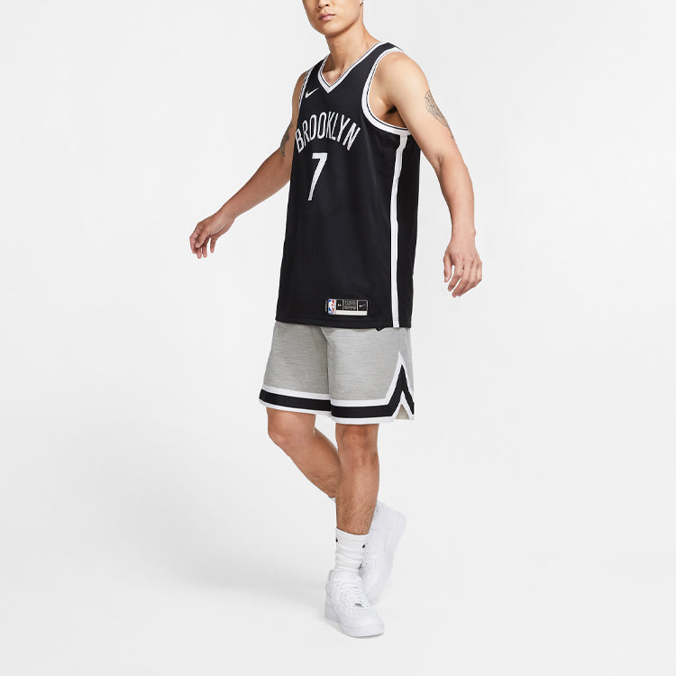 Nike NBA Basketball Jersey Brooklyn Nets Kevin Durant For Men Black CW3685-013