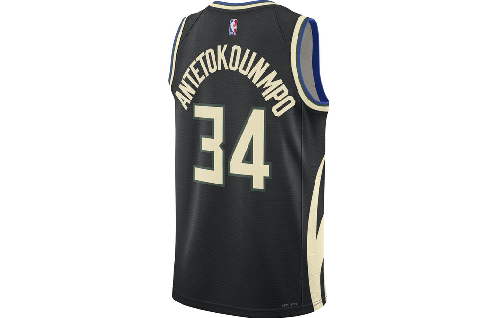 Air Jordan Dri-FIT NBA Giannis Antetokounmpo Swingman Jersey ‘Black’ DO9533-010