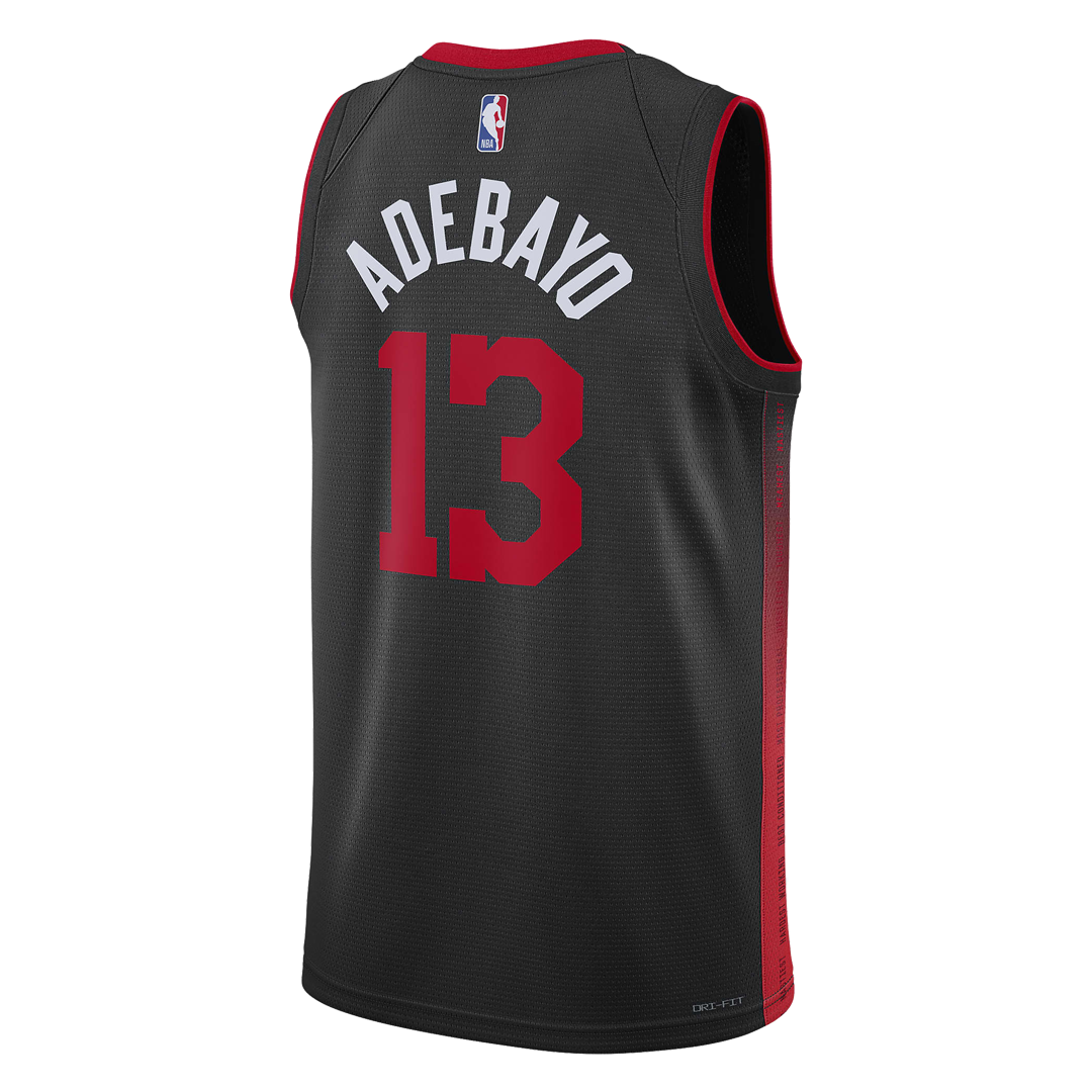 Nike Dri-FIT NBA Swingman Jersey 2023/24 City Edition ‘Miami Heat Bam Adebayo’ DX8508-012