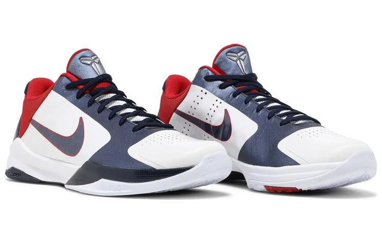Nike Zoom Kobe 5 Team USA 2010 ‘White Red Blue’ 386430-103