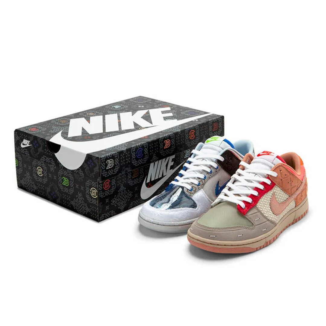 Nike Dunk Low SP ‘What The CLOT’ (Without Card) FN0316-999