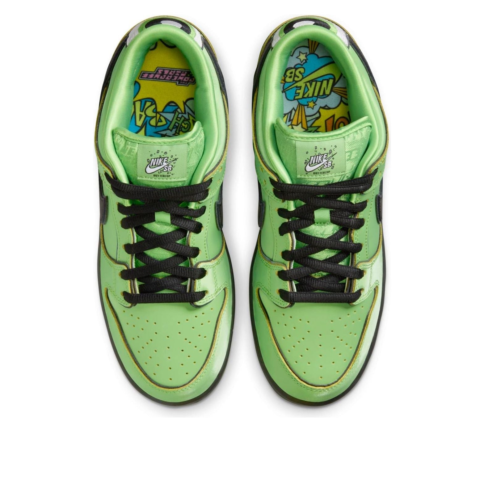 Nike x The Powerpuff Girls SB Dunk Low Prox QS ‘Buttercup’ FZ8319-300