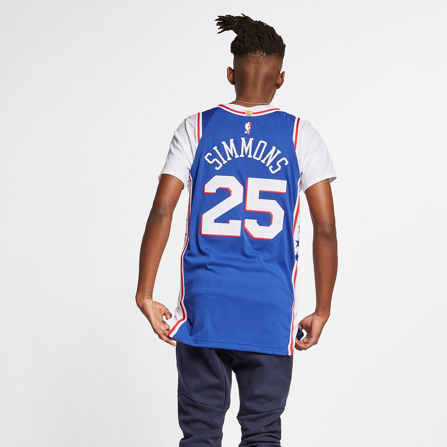 Nike x NBA Philadelphia 76ers Jersey ‘Ben Simmons 25’ AV2688-495
