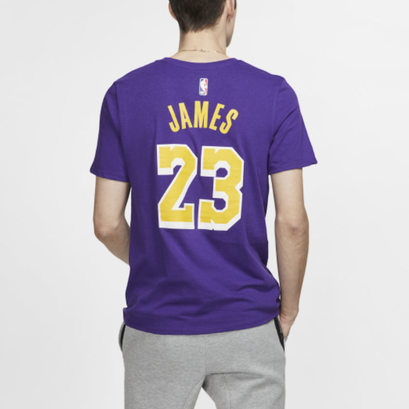 Nike NBA James LeBron James lakers limited Jersey Short Sleeve Purple AR4888-557