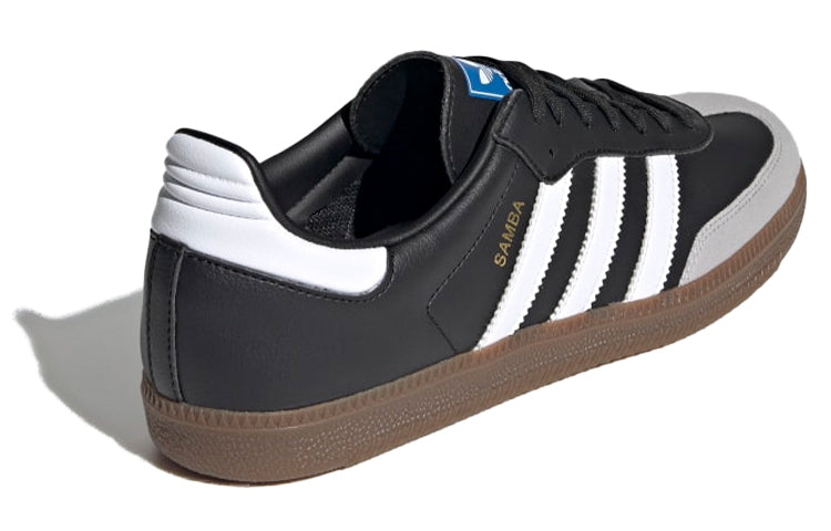 adidas Samba Vegan Shoes ‘Black White Brown’ H01878