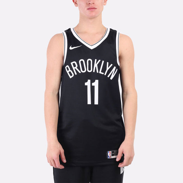Nike NBA Sports Basketball Jersey/Vest SW Fan Edition 20-21 Season Brooklyn Nets Kyrie Irving 11 Black CW3658-015