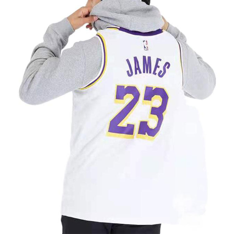 Nike NBA Leborn James Los Angeles Lakers 2020 Association Swingman Jersey #23 CW3595-101