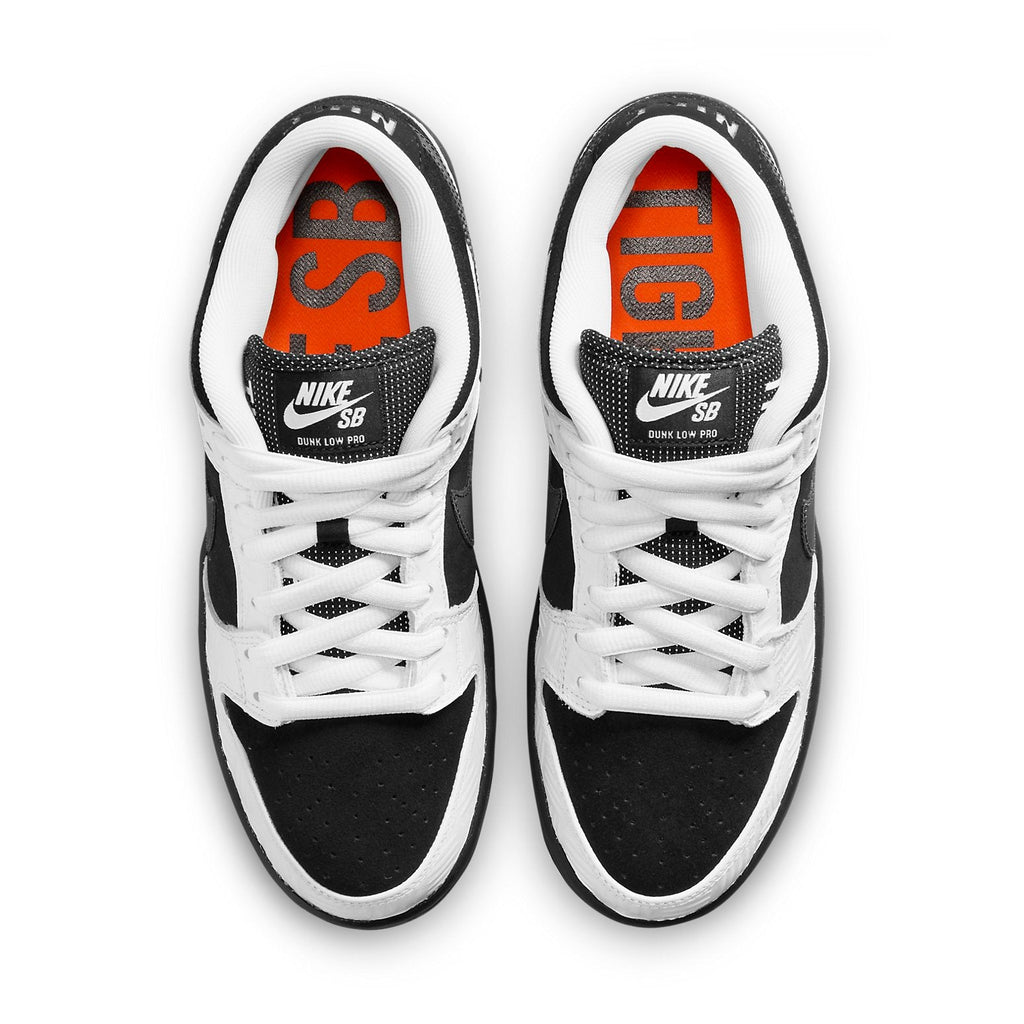 Nike x TIGHTBOOTH SB Dunk Low ‘White Black’ FD2629-100