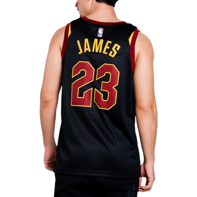 Nike NBA LeBron James Statement Edition AU Player Edition Basketball Jersey Black 863148-010