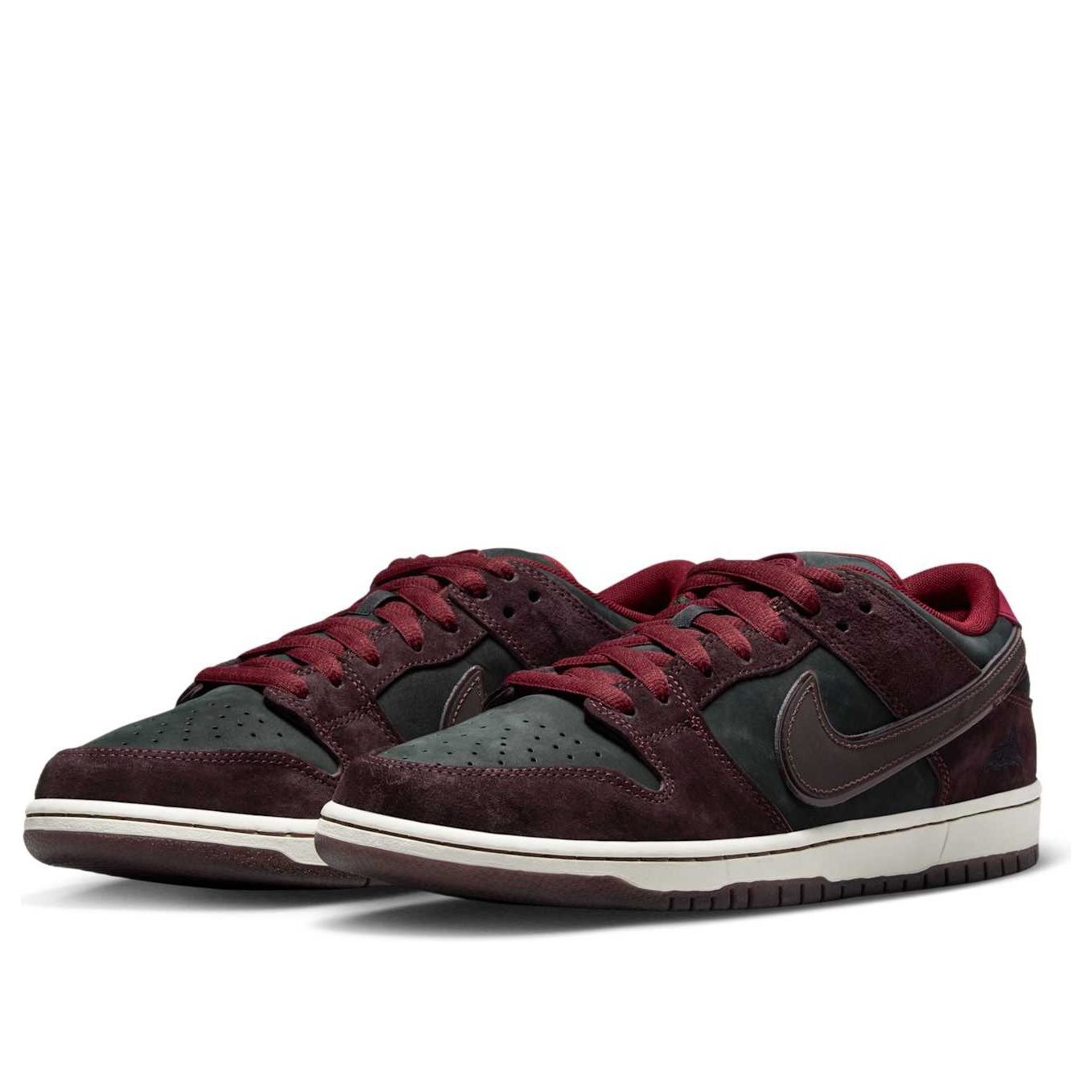 Nike x Riot Skateshop SB Dunk Low ‘Mahogany Dark Beetroot’ FZ1289-200