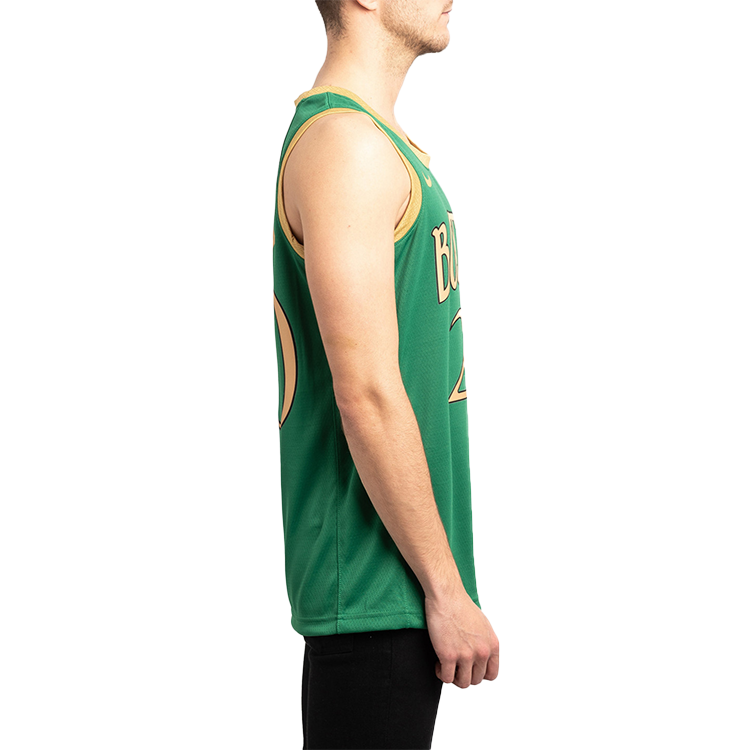 Men’s Nike NBA Sw Fan Edition Boston Celtics . 2 No. 0 Basketball Green Jersey AV4624-312