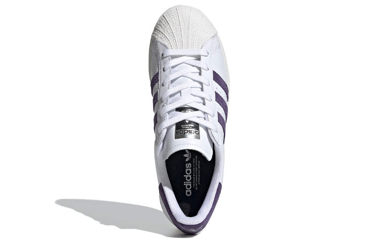 (WMNS) adidas Superstar ‘White Tech Purple’ FV3373
