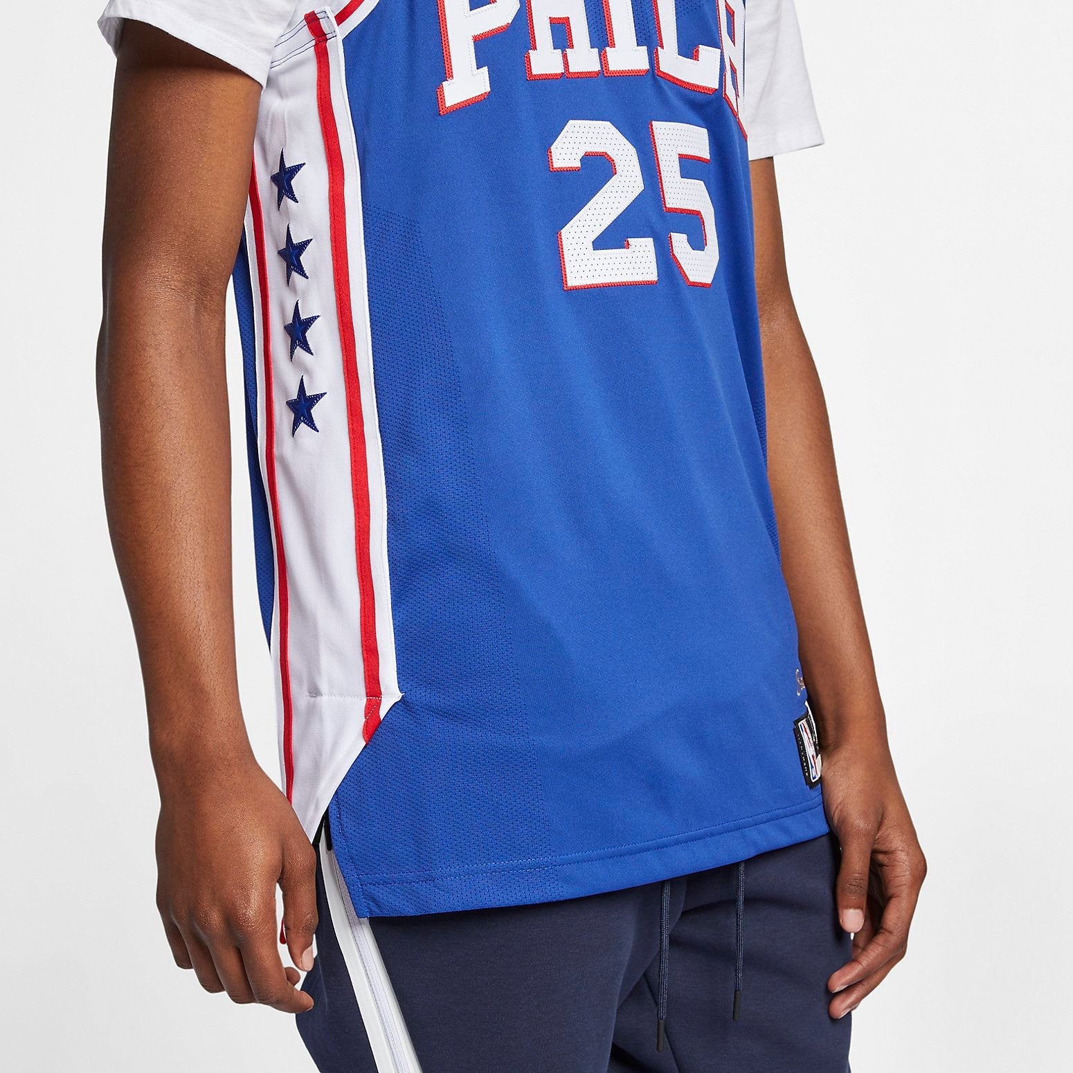 Nike x NBA Philadelphia 76ers Jersey ‘Ben Simmons 25’ AV2688-495