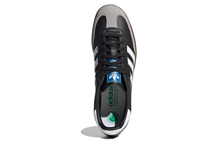 adidas Samba Vegan Shoes ‘Black White Brown’ H01878