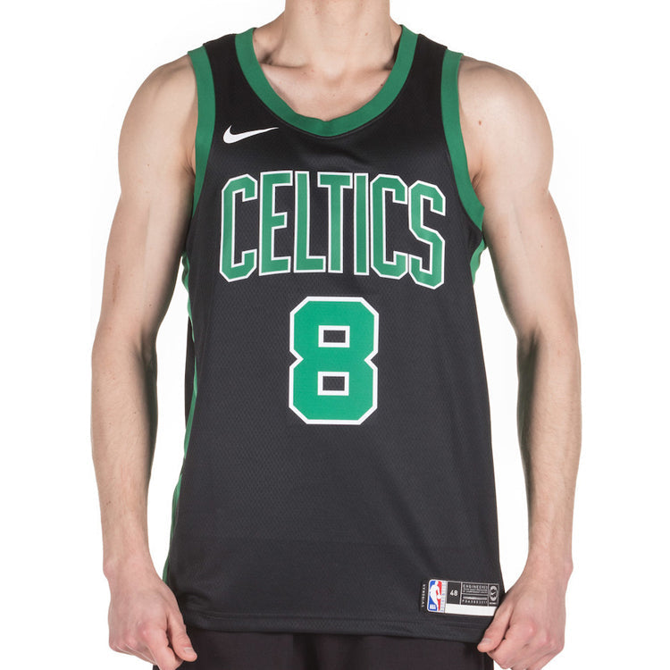 Nike Boston Celtics NBA Version SW Fan Edition Jersey Black 877198-018