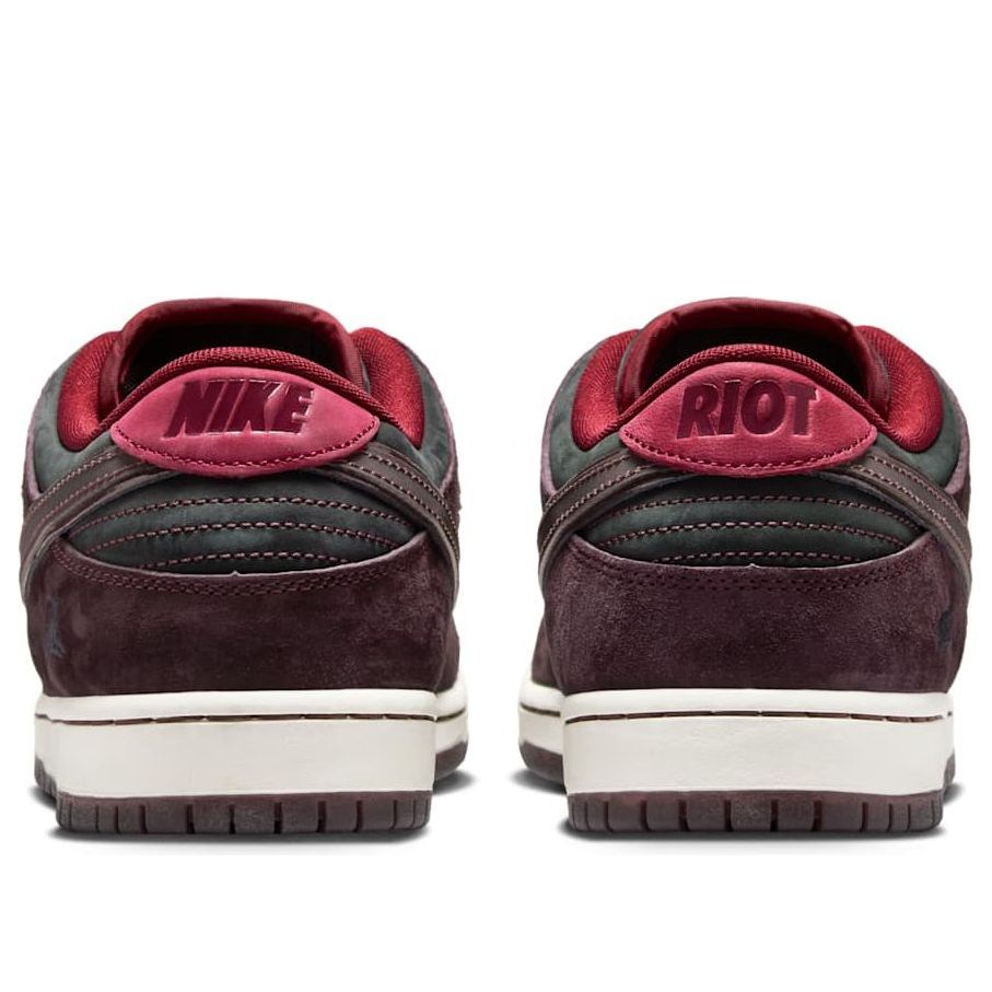 Nike x Riot Skateshop SB Dunk Low ‘Mahogany Dark Beetroot’ FZ1289-200