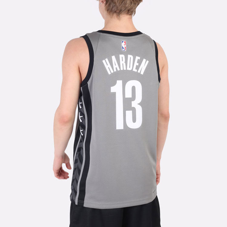Nike NBA Brooklyn Kevin Durant 20 Basketball Jersey ‘Grey White’ CV9469-002