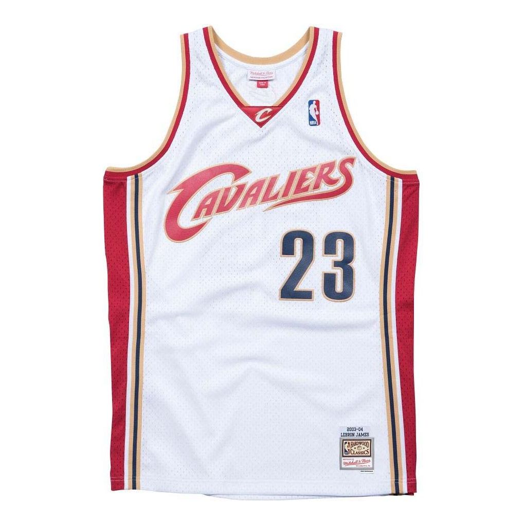 Mitchell & Ness NBA Cleveland Cavaliers 2003/04 Swingman Jersey ‘LeBron James White’ 200472890