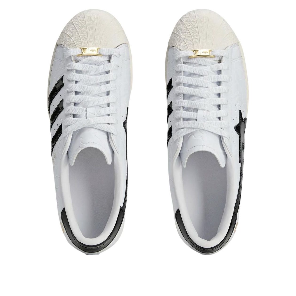 adidas x A Bathing Ape Superstar Vintage ‘White Black’ JR2701