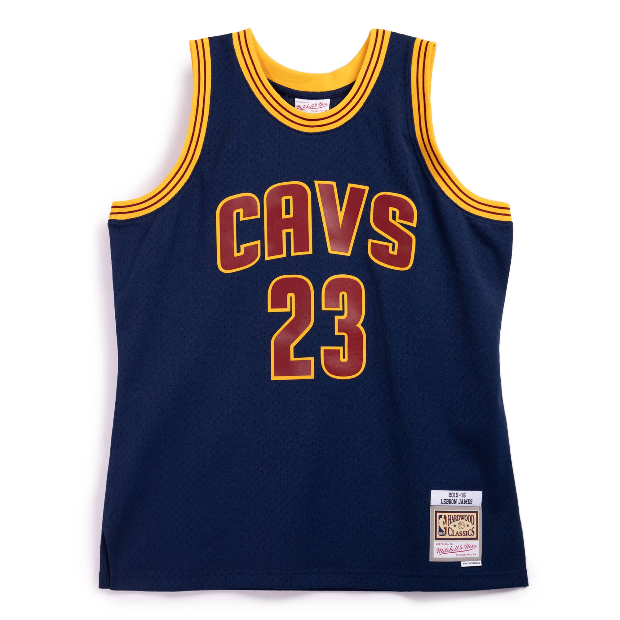 Mitchell & Ness NBA Swingman Cleveland Cavaliers Alternate 15-16 Basketball Jersey ‘Lebron James’ JY8628-CCAASBL