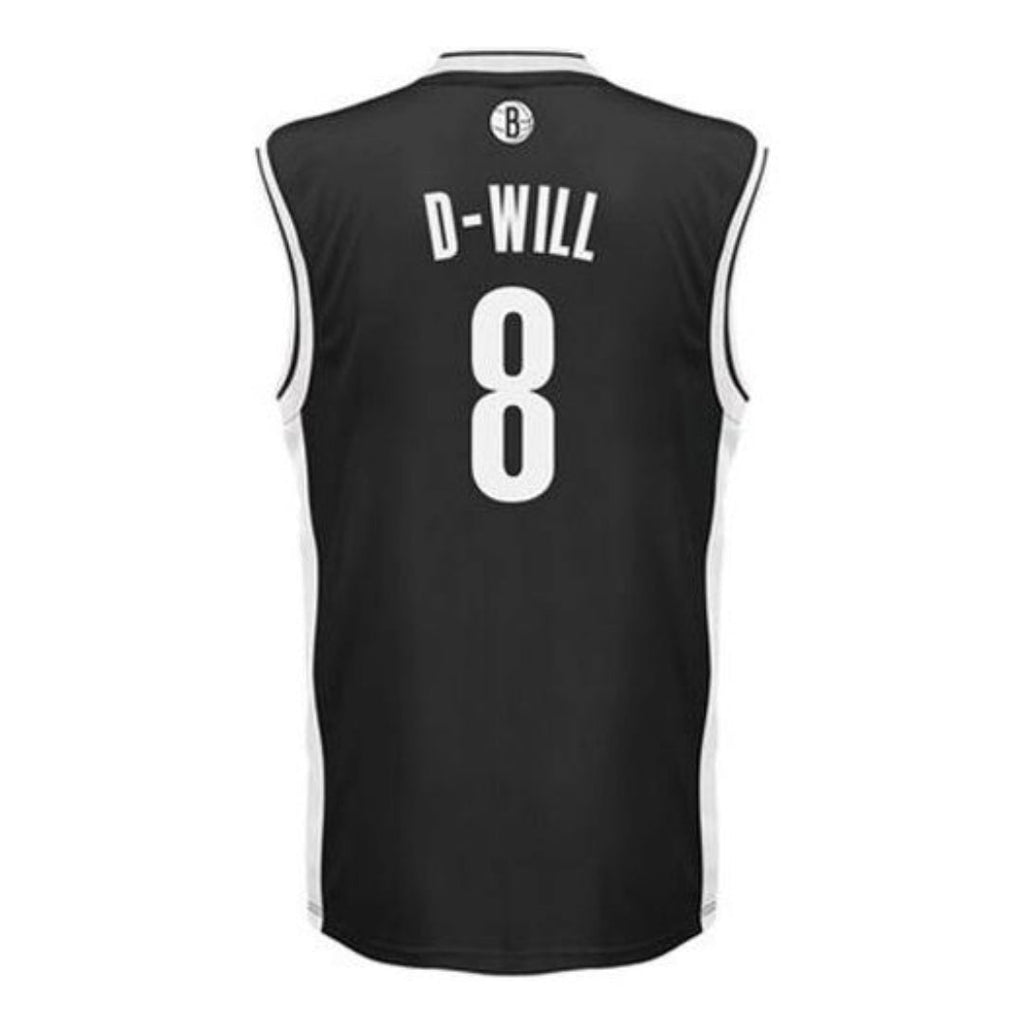 adidas NBA REP No.8 Waistcoat Jerseys Asia Sizing ‘Black White’ DBV1588