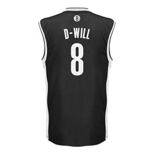 adidas NBA REP No.8 Waistcoat Jerseys Asia Sizing ‘Black White’ DBV1588