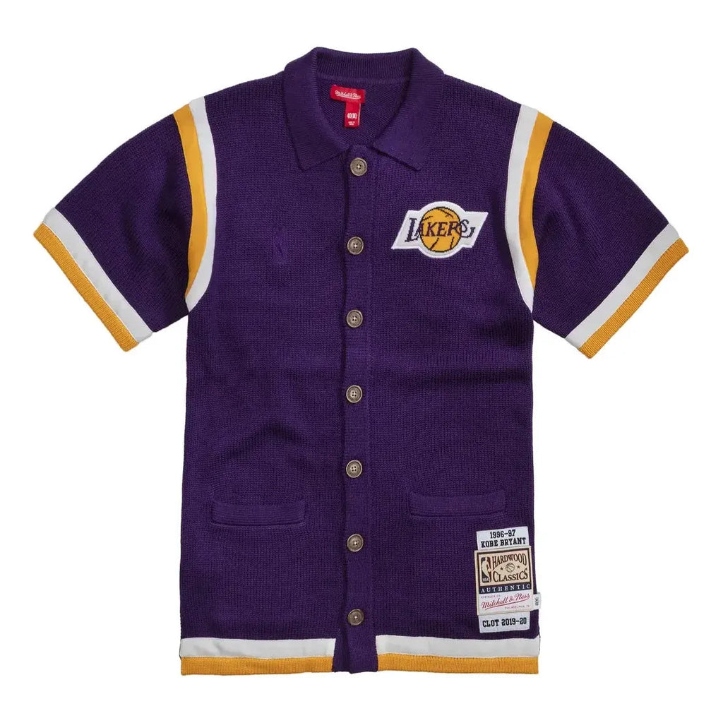 Mitchell & Ness x CLOT NBA LA LAKERS Shooting Shirt ‘Kobe Bryant’ NNSSEY18122-LALPURP96KBR