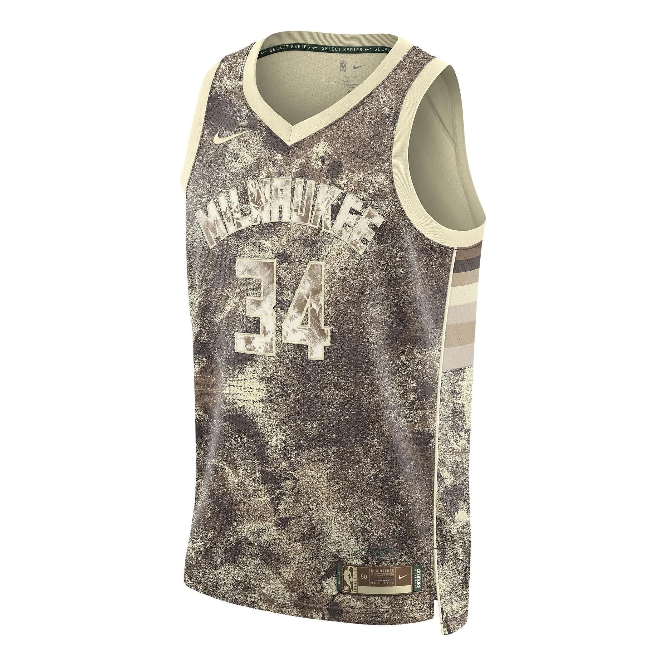 Nike Dri-FIT NBA Swingman Jersey 2022/23 Select Series ‘Milwaukee Bucks Giannis Antetokounmpo’ FD4095-280