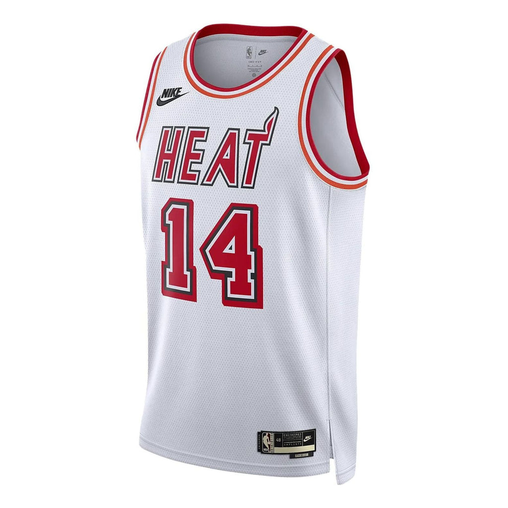 Nike x NBA Miami Heat Tyler Herro Jerseys ‘White’ DO9449-102