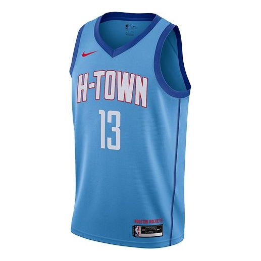 Houston Rockets City Edition Nike Men’s Harden NBA Swingman Jersey Blue CN1731-467