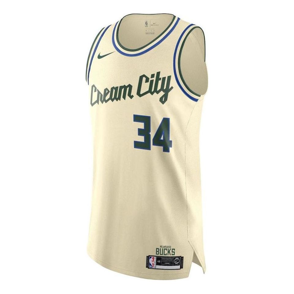 Nike x NBA Authentic Bucks City Edition Jersey ‘Giannis Antetokounmpo 34’ AV4590-280