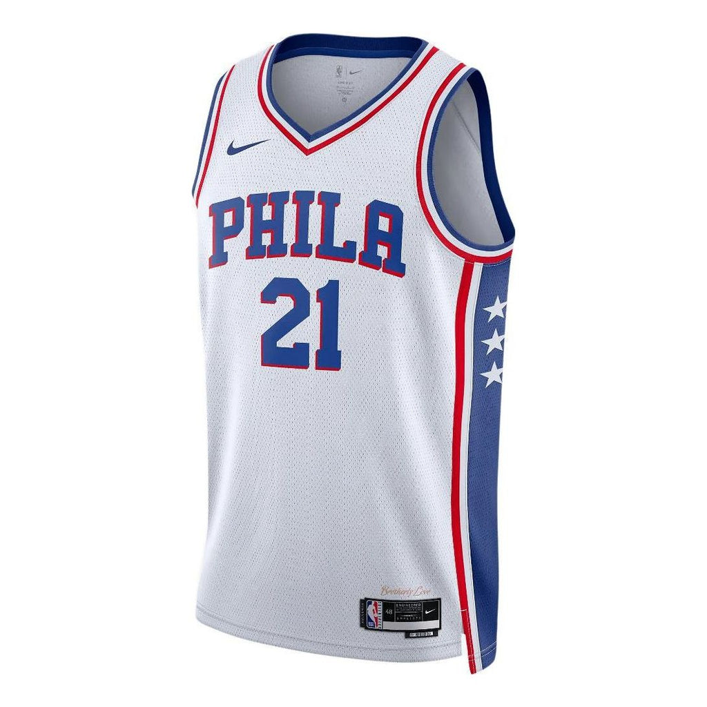 Nike Dri-FIT NBA Philadelphia 76ers Joel Embiid Association Edition 2022/23 Swingman Jersey DN2090-101